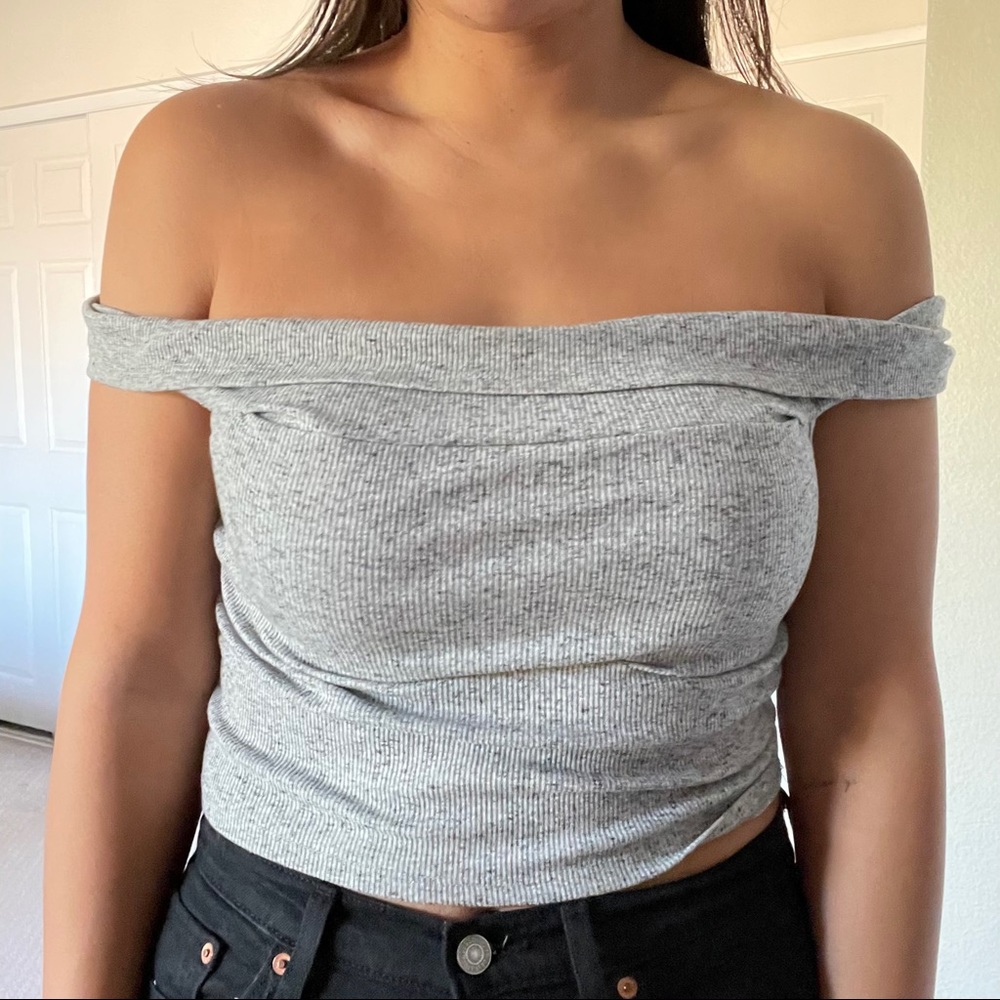 Misguided off shoulder top